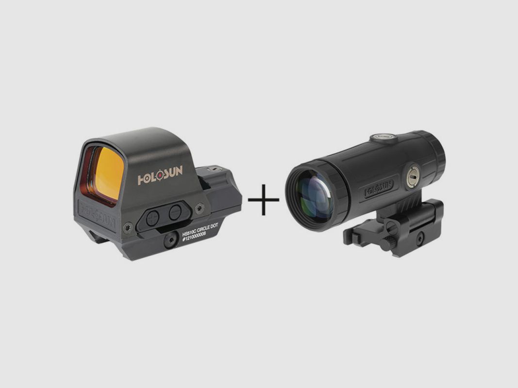PACK HOLOSUN HS510C + MAGNIFIER HM3X, billede 1 af 3