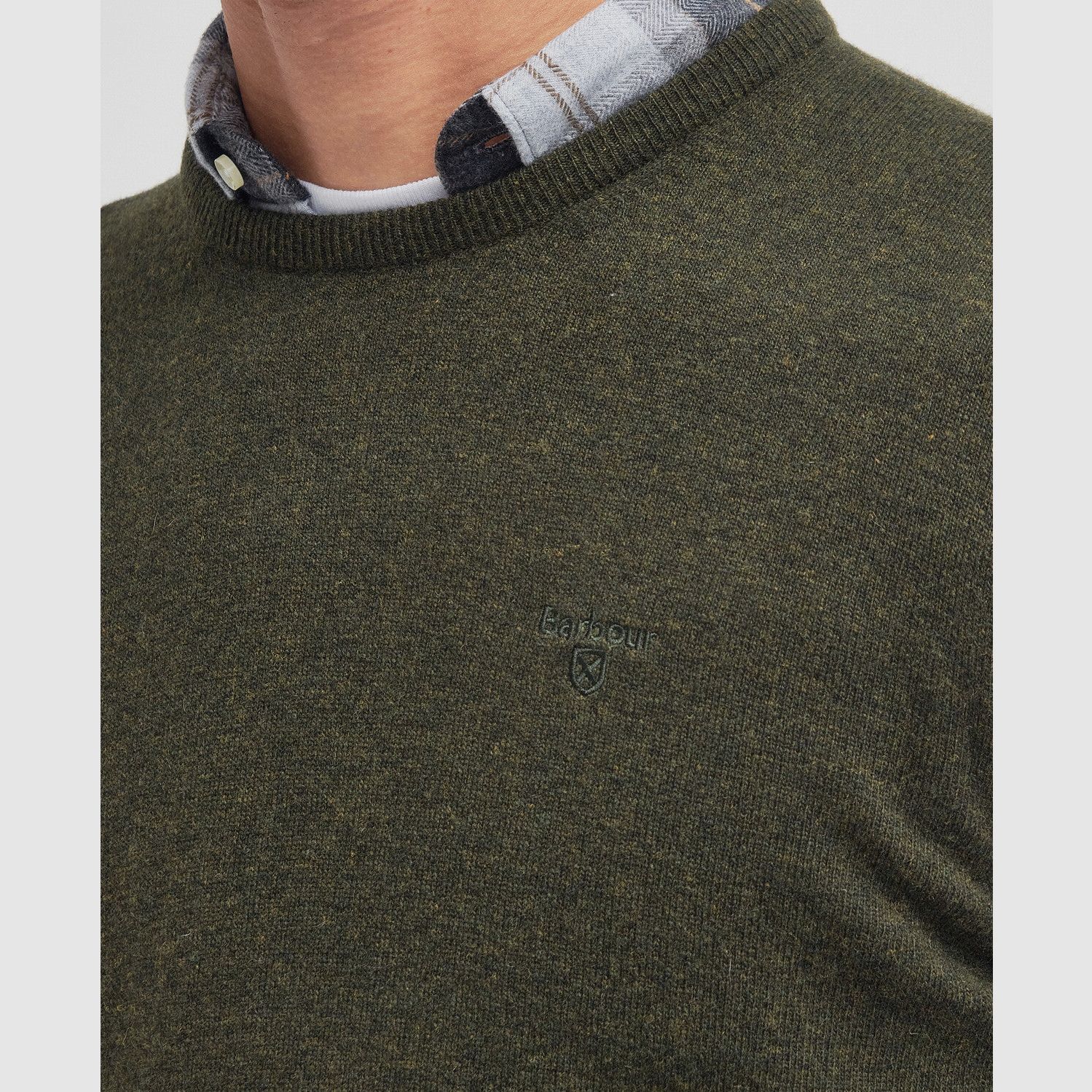 Barbour Herren Pullover Essential Lambswool Crew