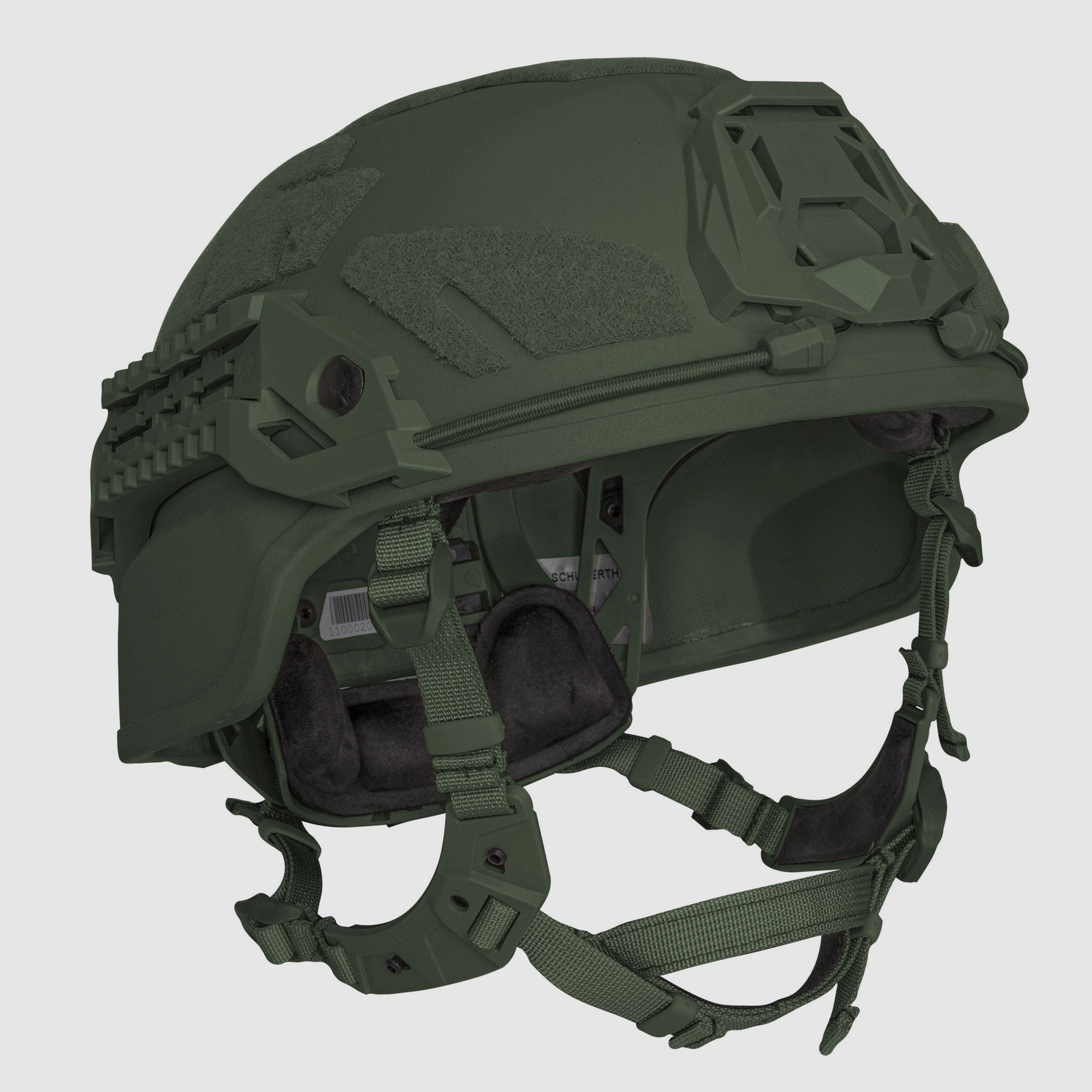 Casco balistico Schuberth M100 full cut - RAL 6031 (verde bronzo), immagine 1 di 10