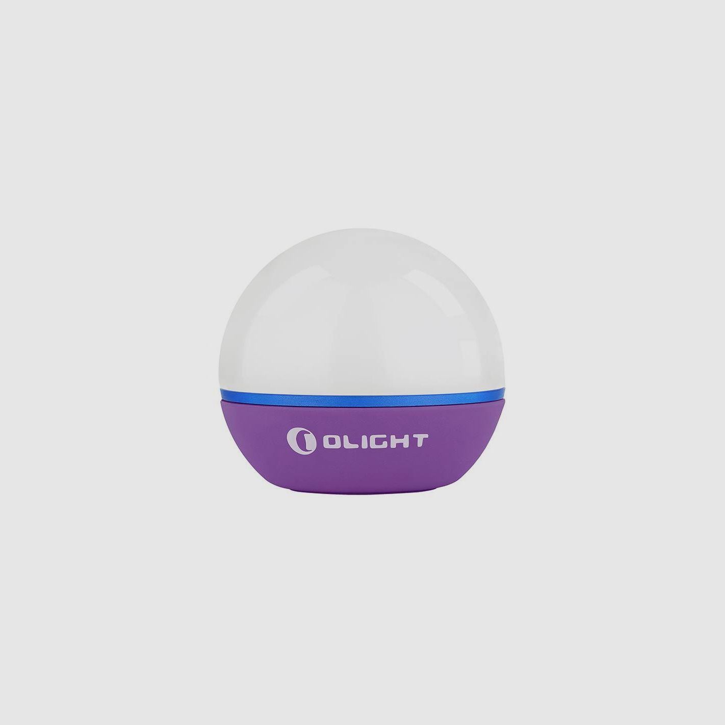 Luz LED portátil Obulb con base magnética Olight purpura, imagen 44 de 44