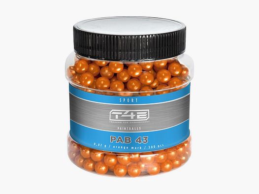 UMAREX Paintball-Biokugeln Orange Kal.43 X500