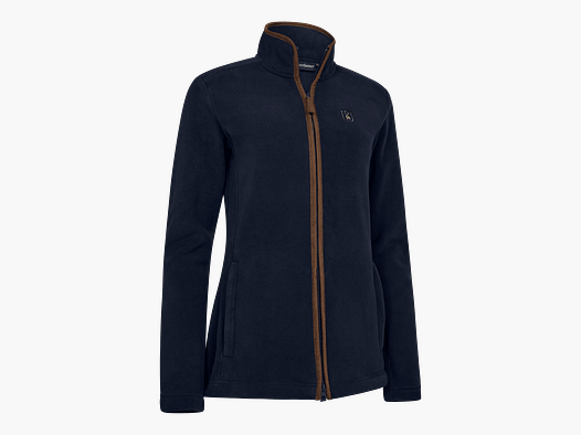 Deerhunter Lady Cumbria Veste en Fleece Femme Bleu Foncé - 34