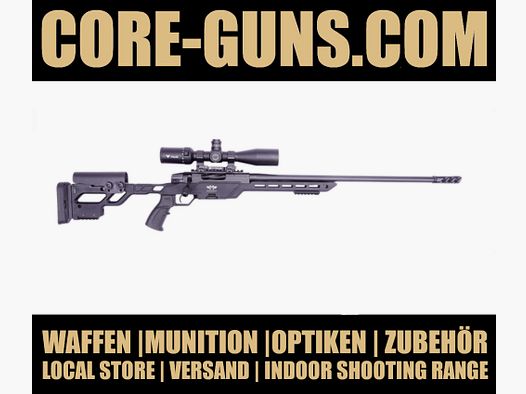 Rifle de repetición Messerschmitt Match-Rep.-Büchse MPR 308Win con culata fija de 20" Tu rifle de repetición de competición para iniciarte en el ámbito del Long Range