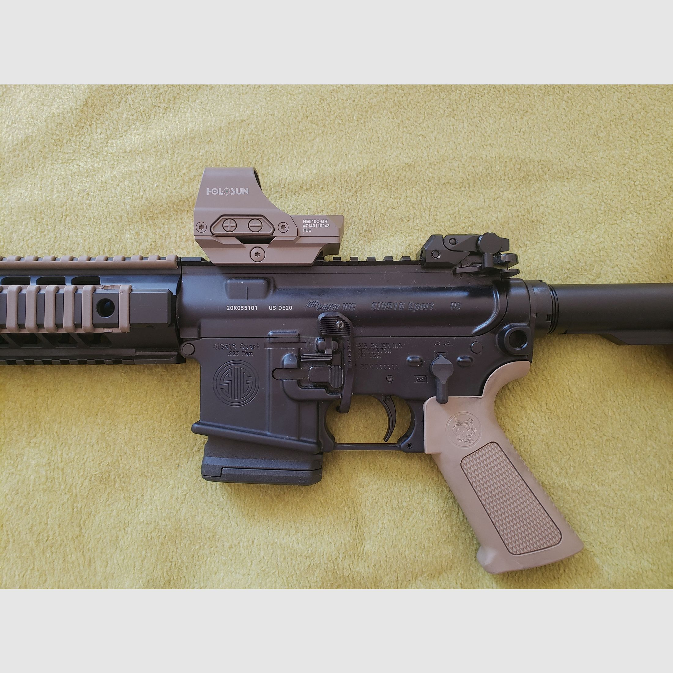 Like new - SIG SAUER 516 Patrol Sport with Geissele SSA-E trigger, .223 rem, image 8 of 14
