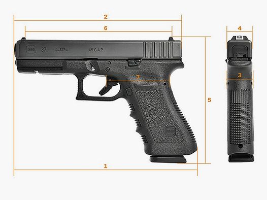 GLOCK 37 – Cal. .45 GAP