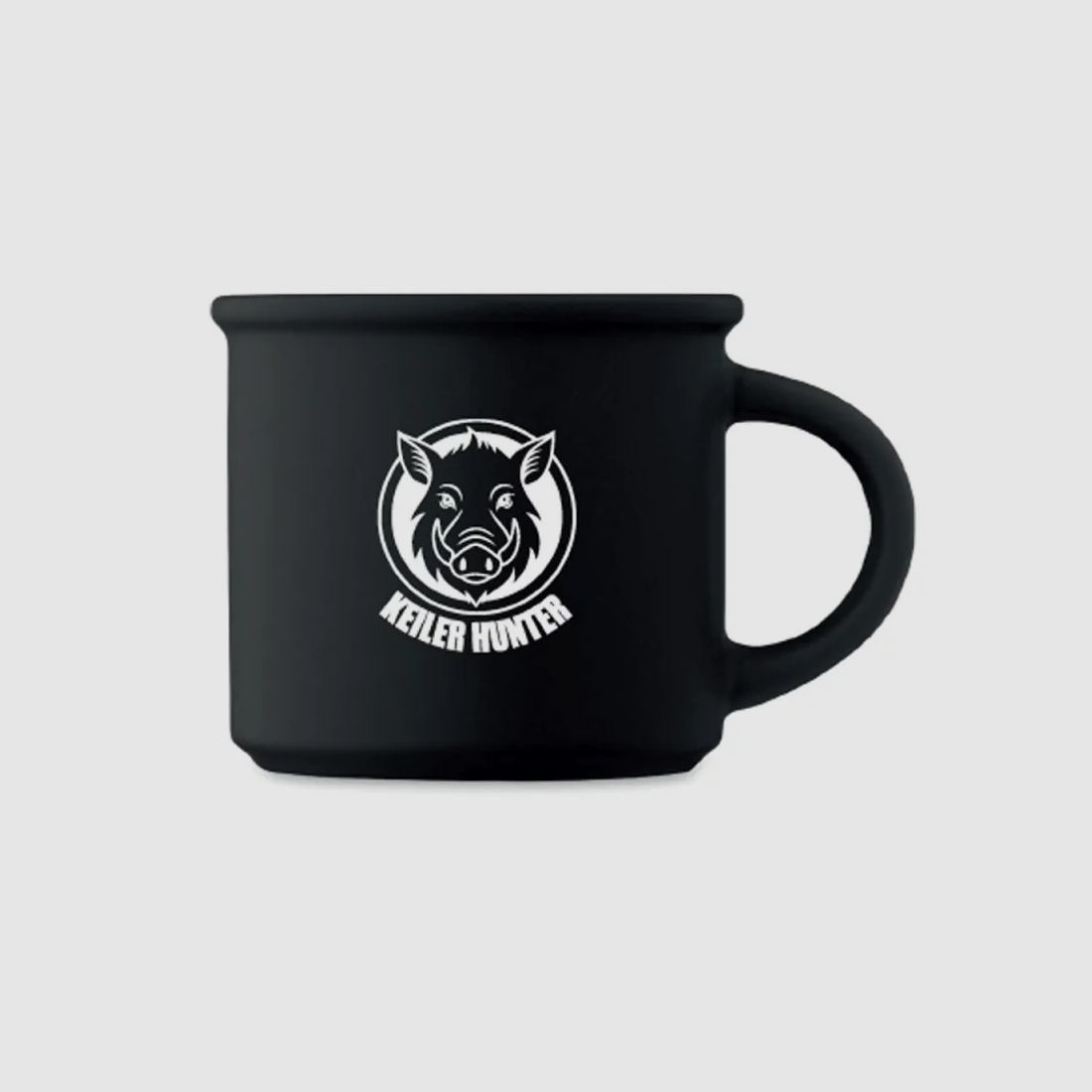 Mug Keiler Hunter 300ml Schwarz Logo 3, Bild 1 von 3