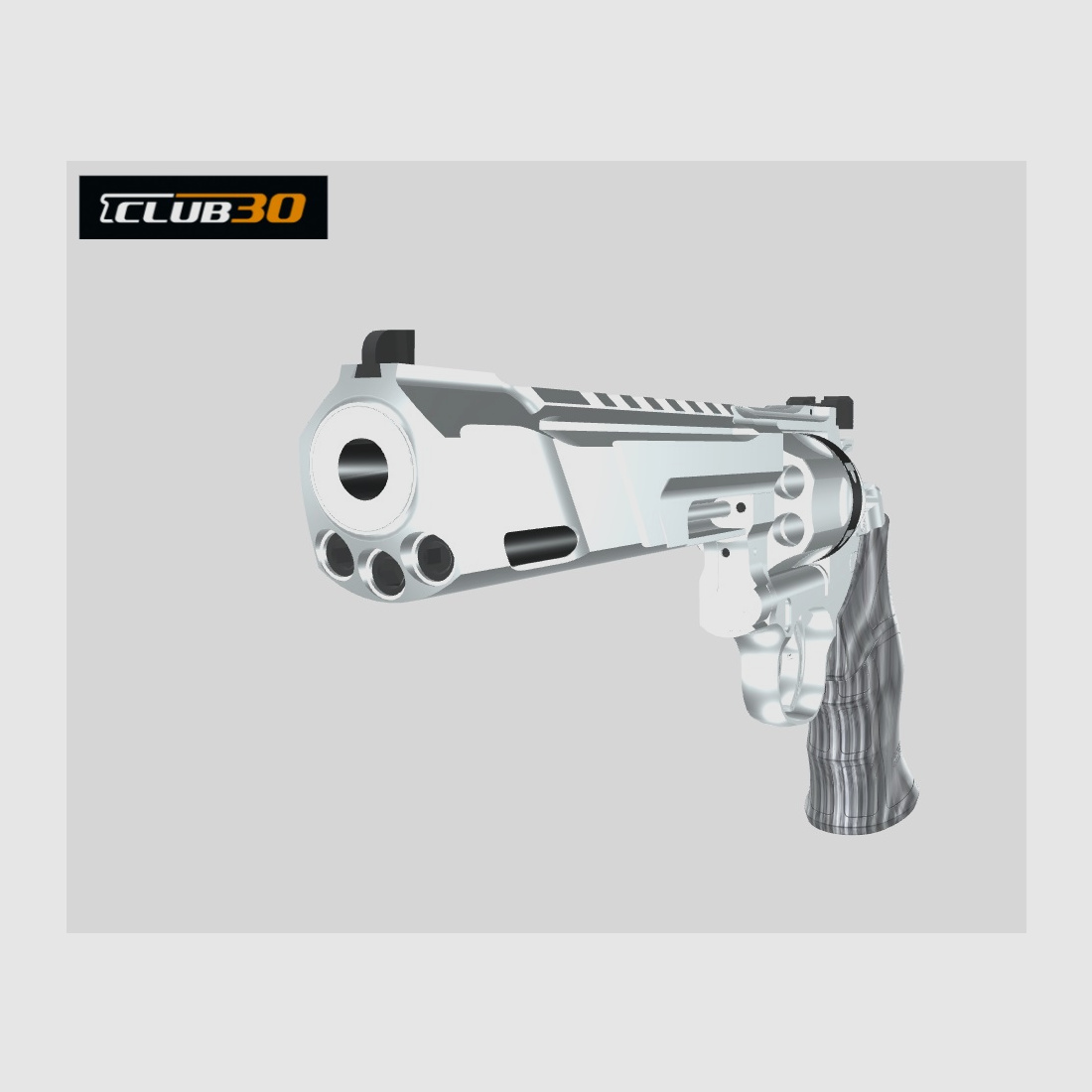 CLUB 30 Revolver Mod. RLrange HWC -6' .357Mag