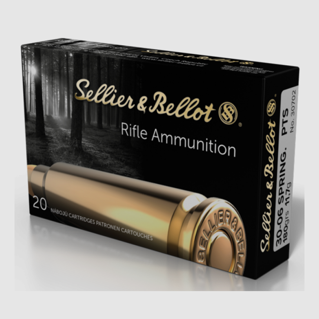 30-06 Springfield S&B PTS 180gr VE20