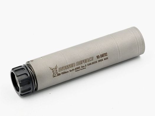 Schalldämpfer Wyssen Defence WD-SMR762, grau, .308/7.62mm