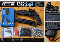 Umarex T4E TR50 Gen2 Kal. .50 mit X-Tender, VictOptics & Zubehör
