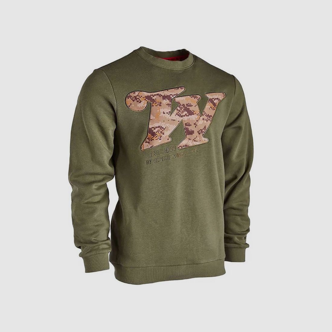 Sudadera Hombre Redstone Cuello Redondo Caqui - Winchester®, imagen 3 de 5