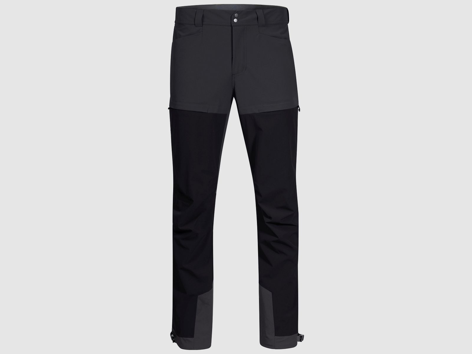 Bergans Bekkely Hybrid Hose Herren Schwarz / Solid Charcoal M