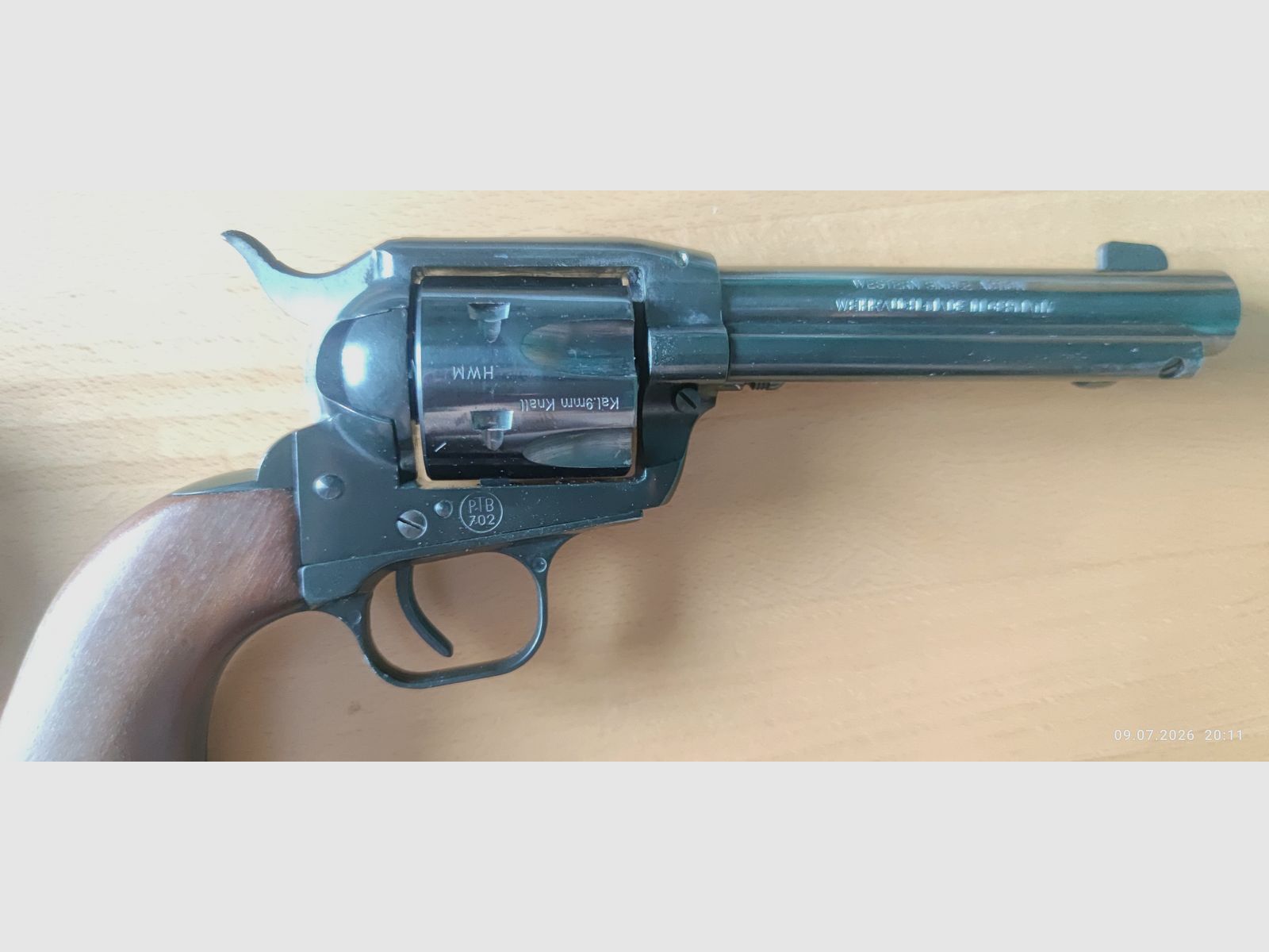Weihrauch SAA 5,5 cala 9 mm RK Western Rewolwer