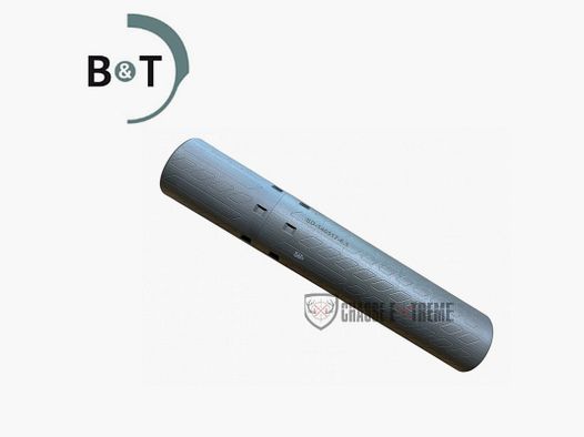 Silenzioso B&T TiRe-X intercambiabile M18x1 Calibro inferiore a 6,5 mm Titanio stampa 3D DM