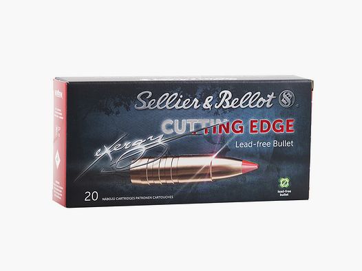 Sellier & Bellot 308Win. eXergy EDGE 10.7g/165grs. Rifle cartridges lead-free