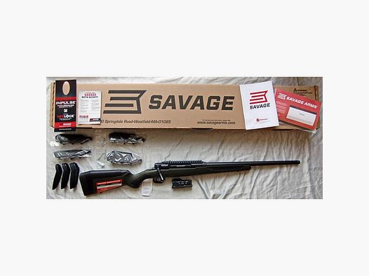 GERADEZUG-REP.-BÜCHSE SAVAGE IMPULSE HOG HUNTER, Kal. .30-06 SPRING., NEUWAFFE!!!