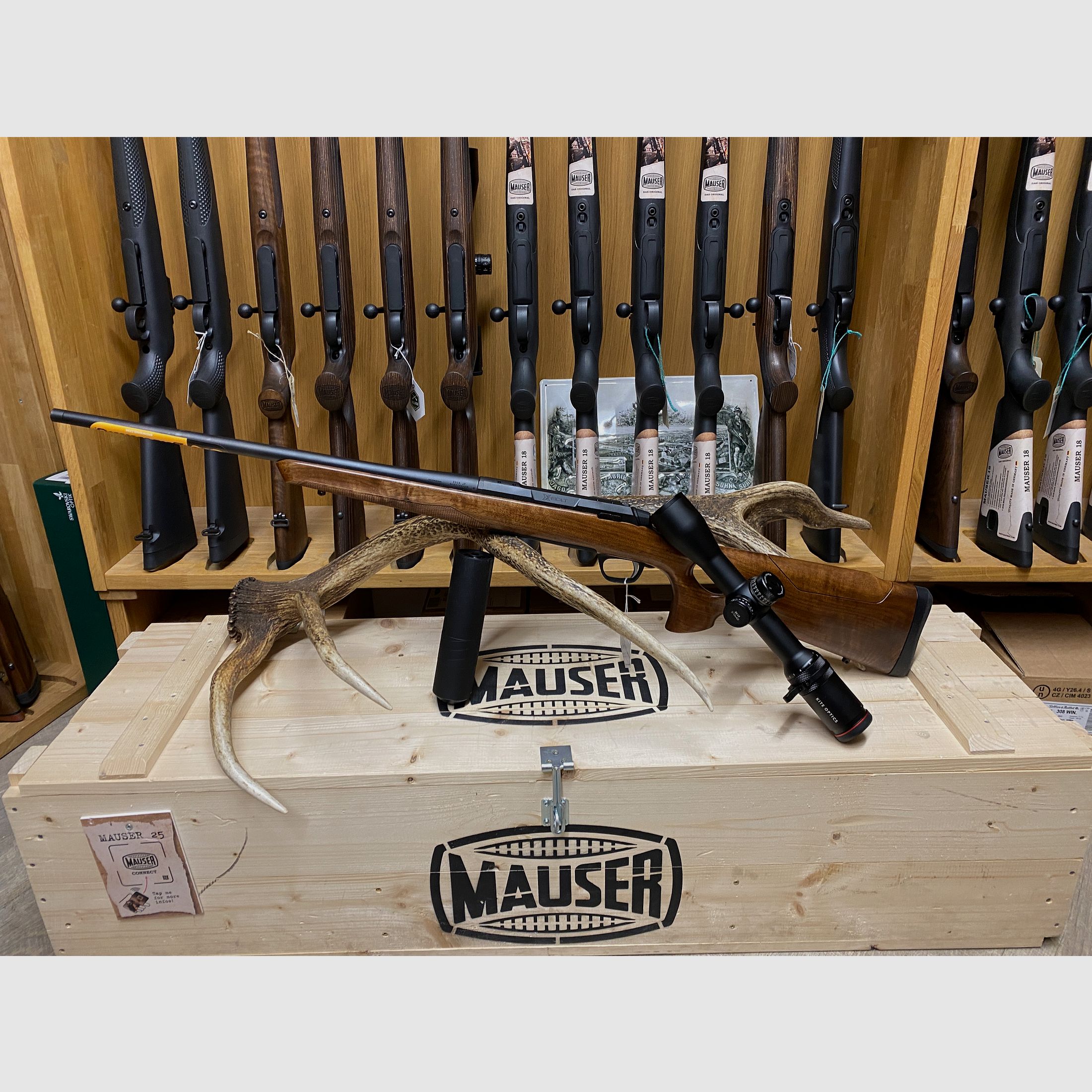 Browning X-Bolt 2 Nordic Eclipse, with Kite B6 LR 2-12x42i