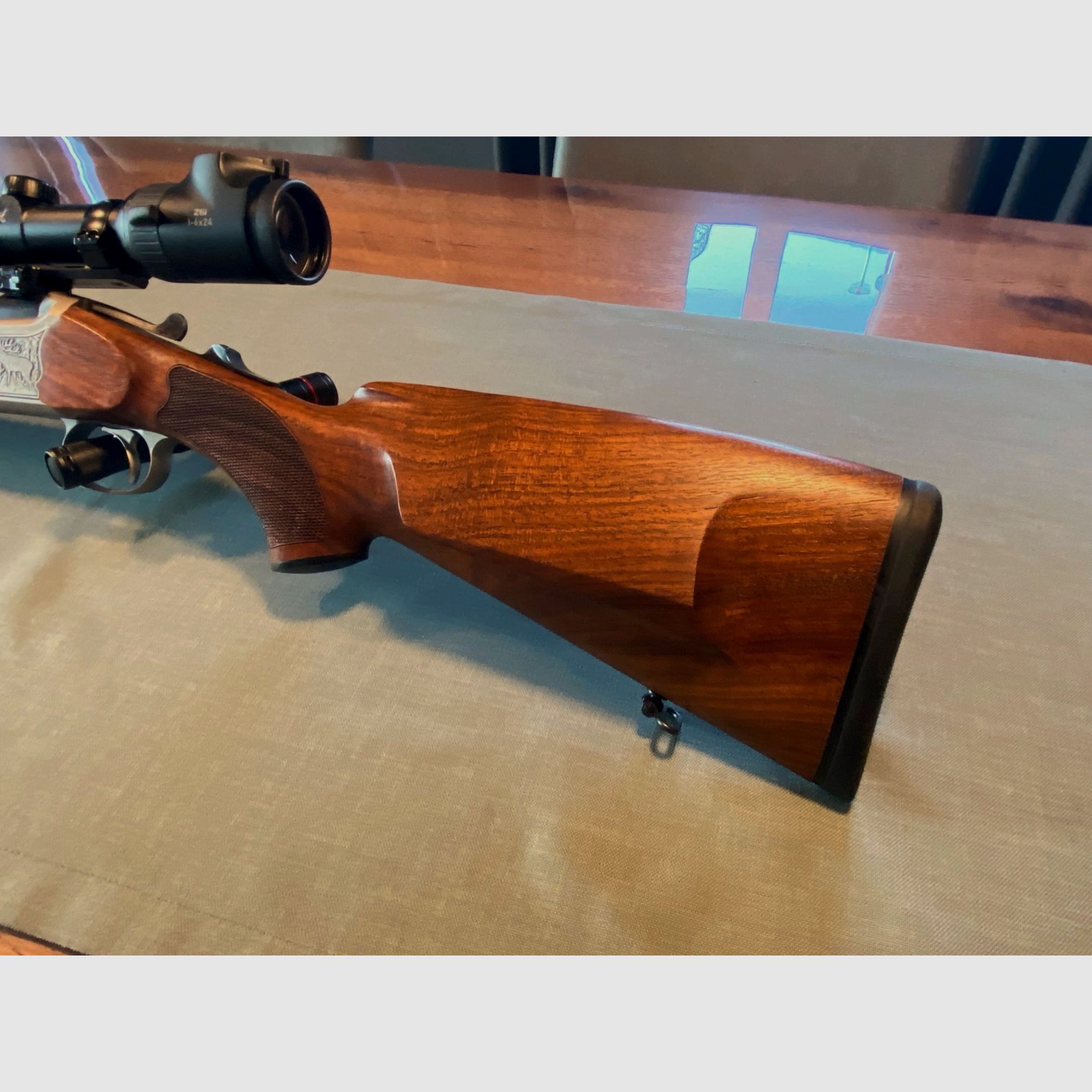 Double rifle BDB Merkel B3 - 9.3x74R - Swarovski Z6i