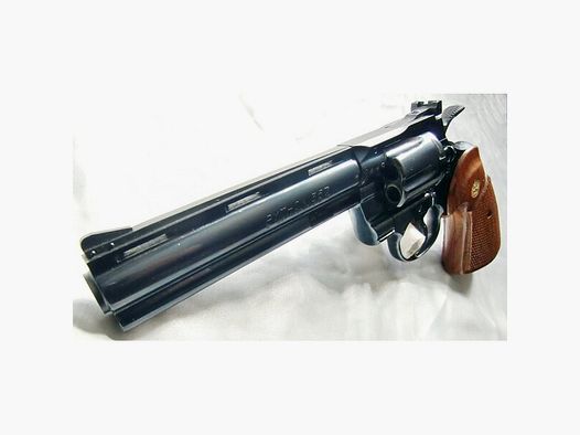 KLASSIKER: REVOLVER COLT PYTHON, Kal. .357 Mag., LAUFLÄNGE: 6", TOP ZUSTAND!!!