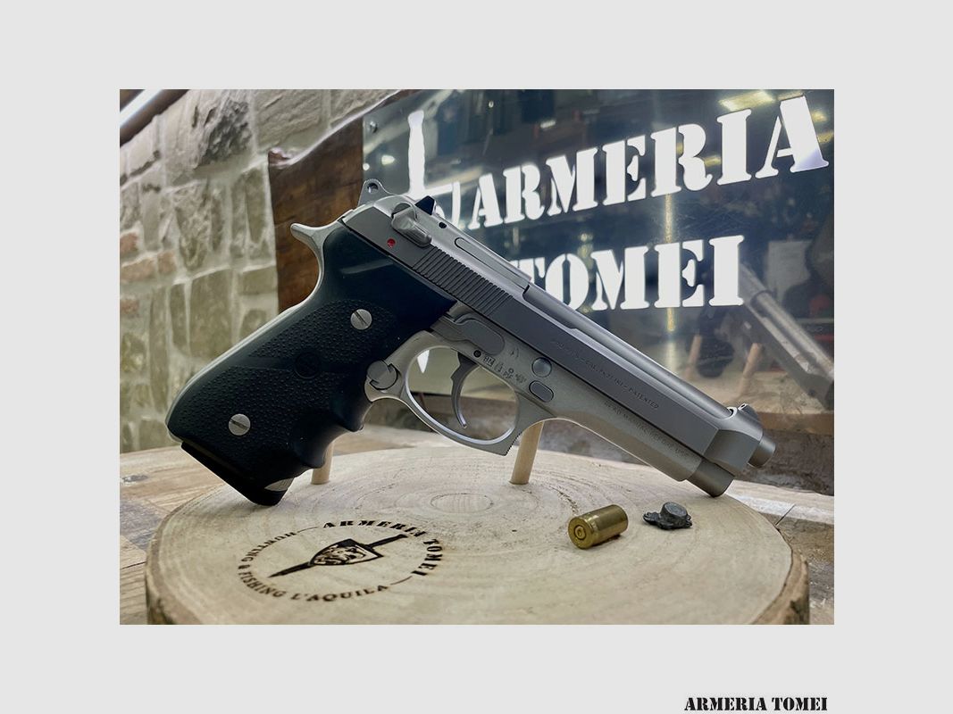 USATO – PISTOLA – BERETTA 98FS INOX cal. 9×21, immagine 3 di 5
