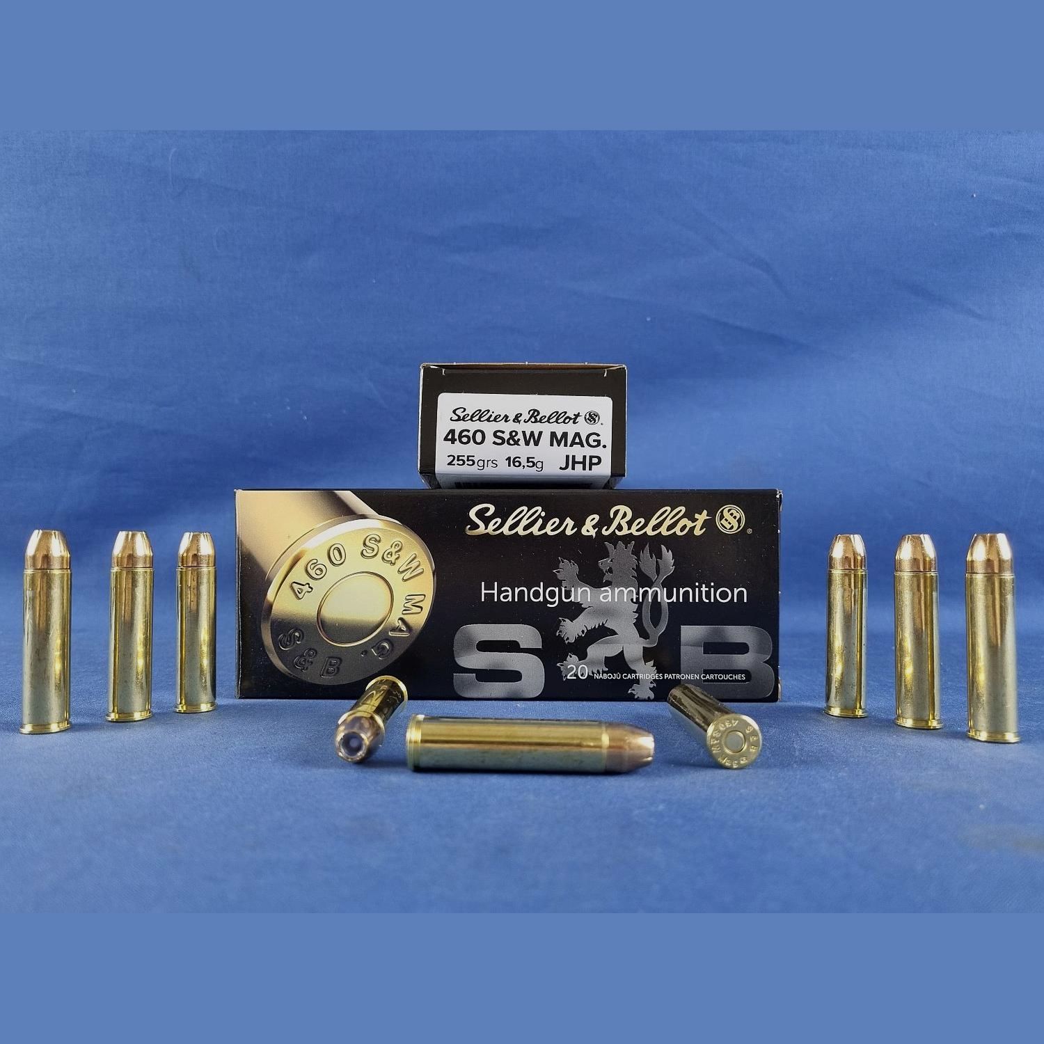 Sellier&Bellot .460 S&W Mag. JHP 16,5g/255grs