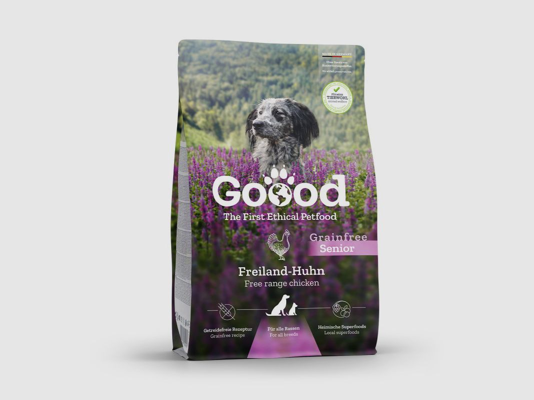 Goood Hundetrockenfutter Senior Freiland-Huhn 300 g