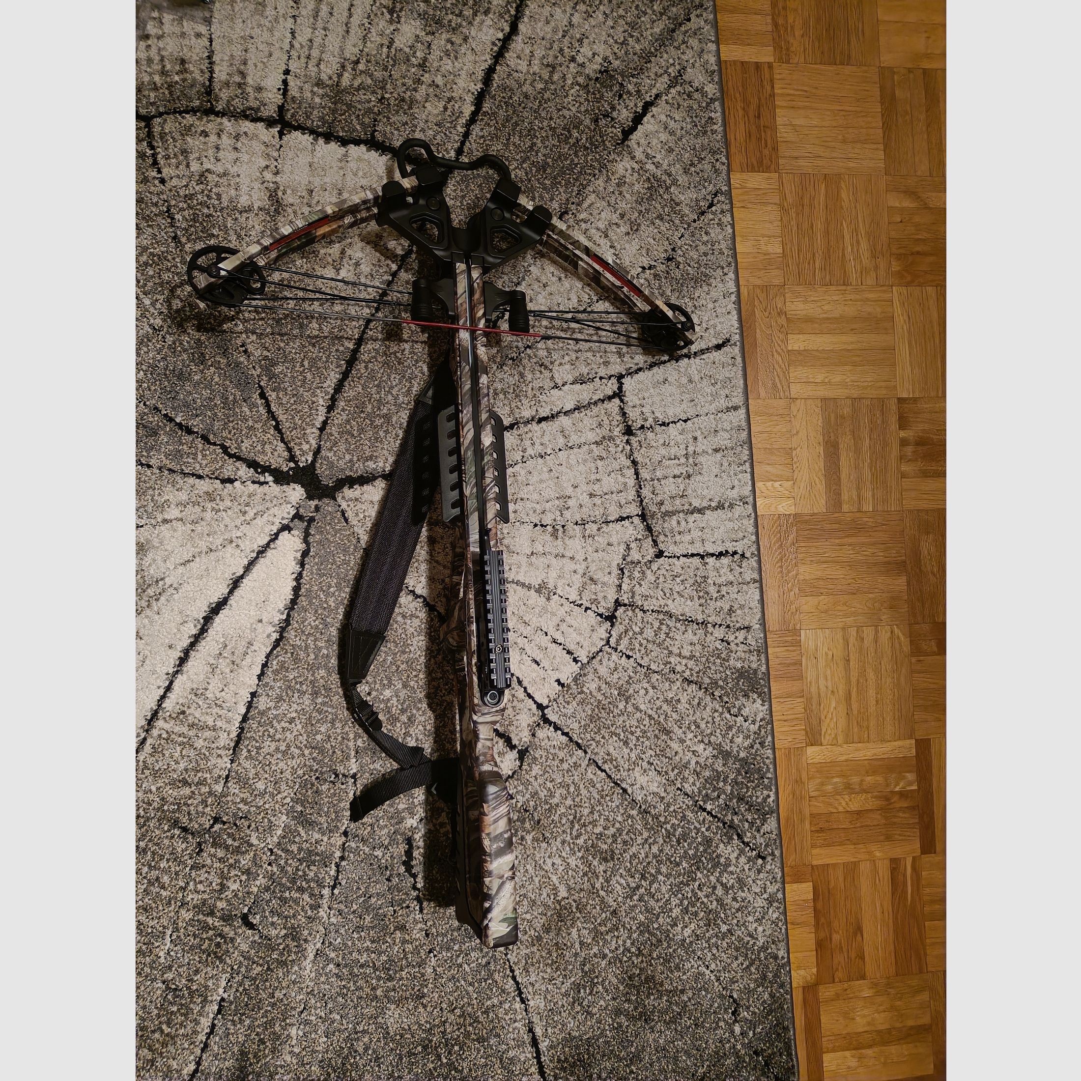 Man Kung Compound Armbrust Fighter XB86 185lbs, 370fps + TASCHE & ZUBEHÖR 