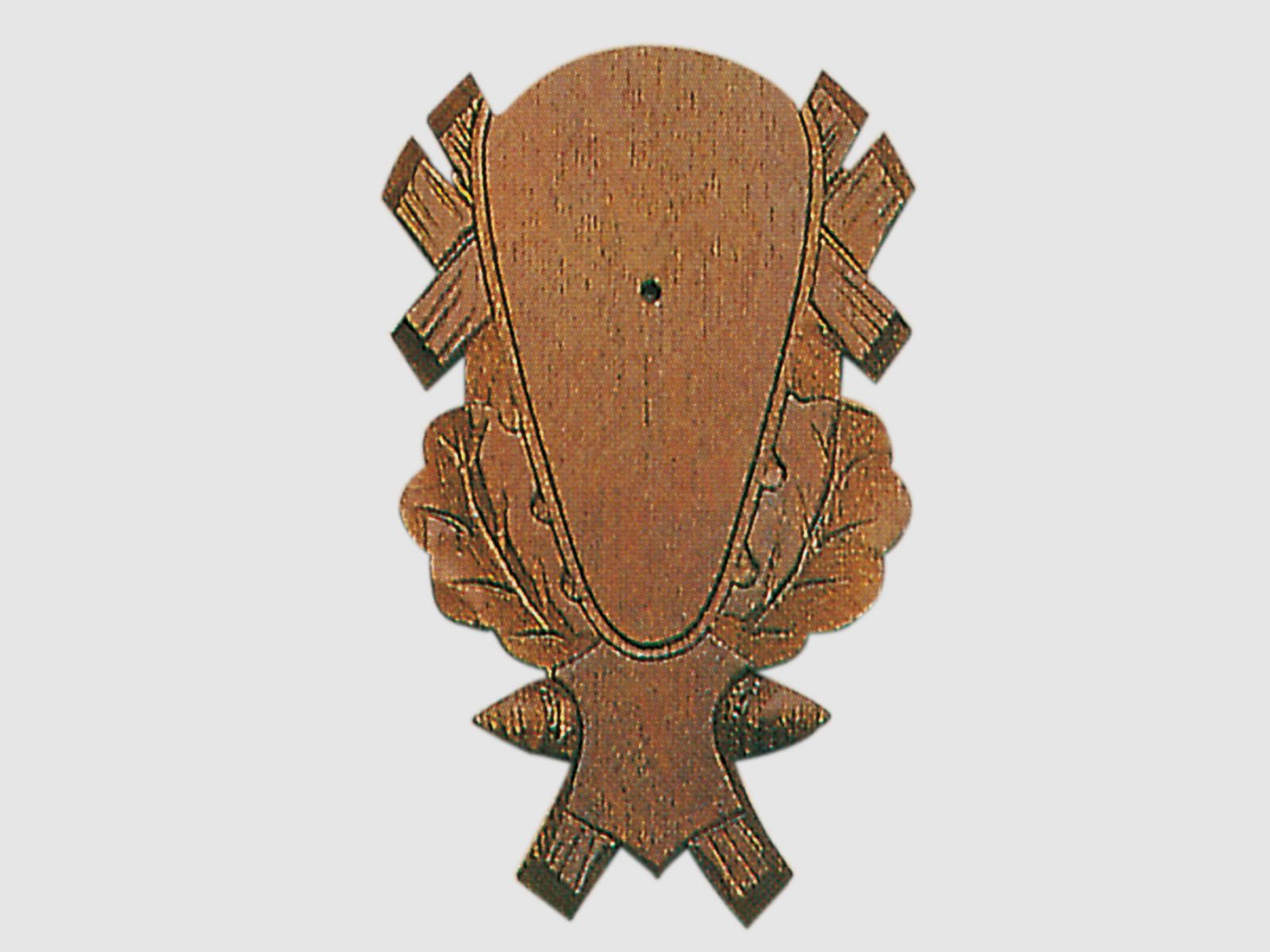 Geweihbrett für Rot- u. Damhirsch, 41x26 cm