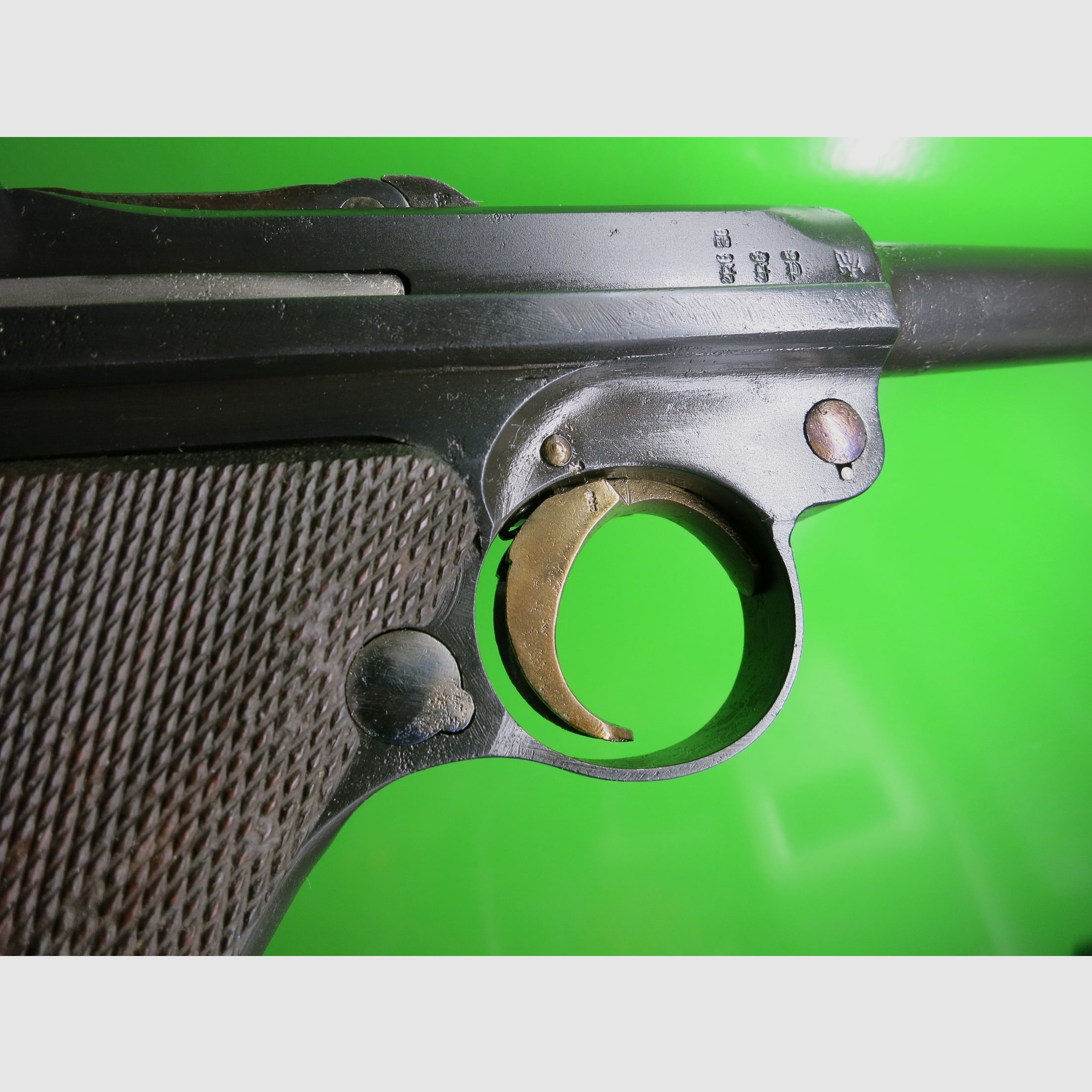 Parabellum-Pistole, Luger Pistole 08, Kaliber 9 mm Parabellum, Erfurt 1916      #94