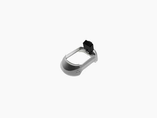 Magwell Match Grade T01 aus Aluminium für AAP-01 Silber