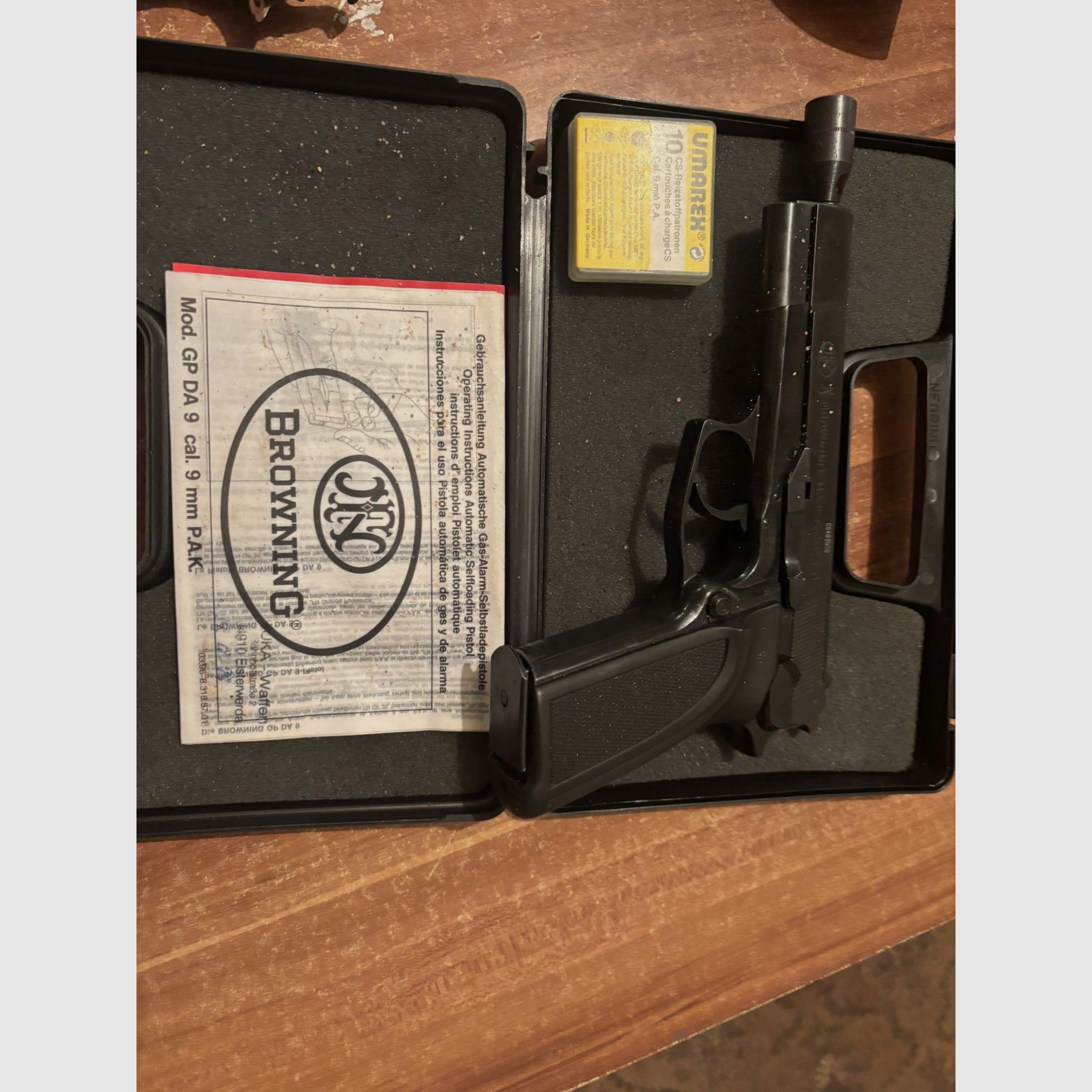 Browning Erma Konvolut Schreckschusswaffen Handfeuerwaffen 