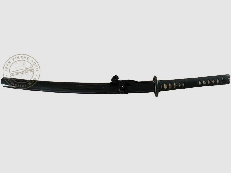 FUDOSHIN - Wakizashi Maru zwart (W713), afbeelding 1 van 5