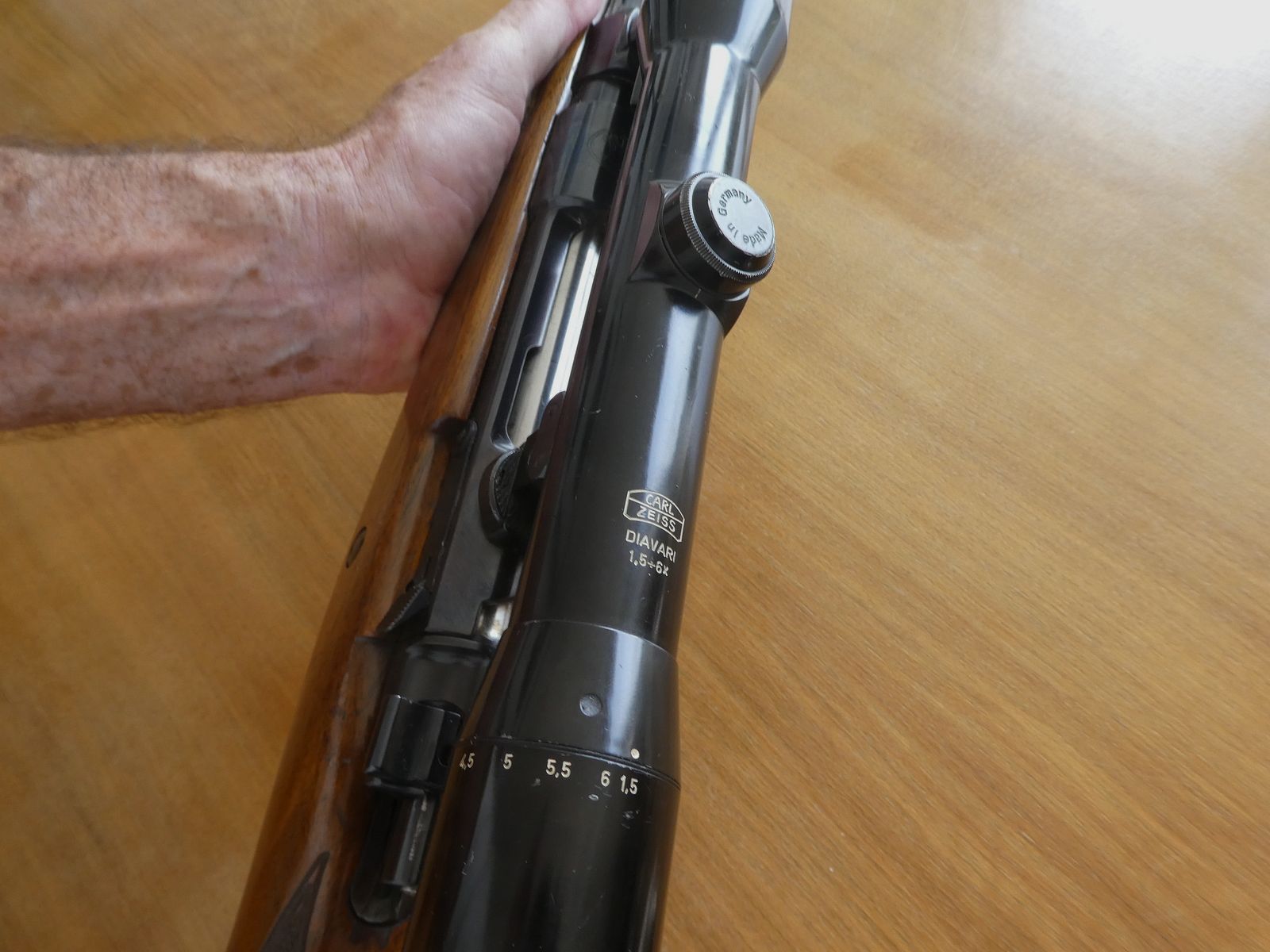 FN 98er, in .375 H&H gepflegt