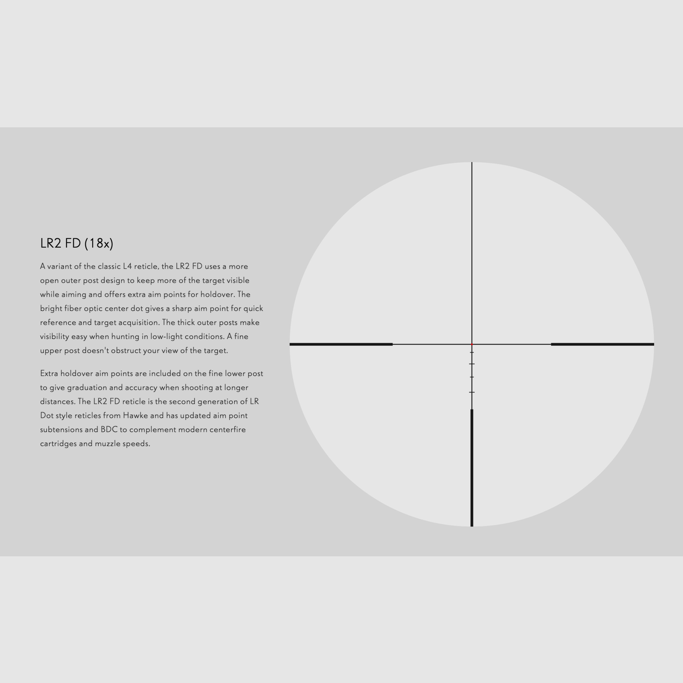 HAWKE 16435 ENDURANCE 30 WA FD 3-18x50 SF LR2 FD 18X ABSEHEN