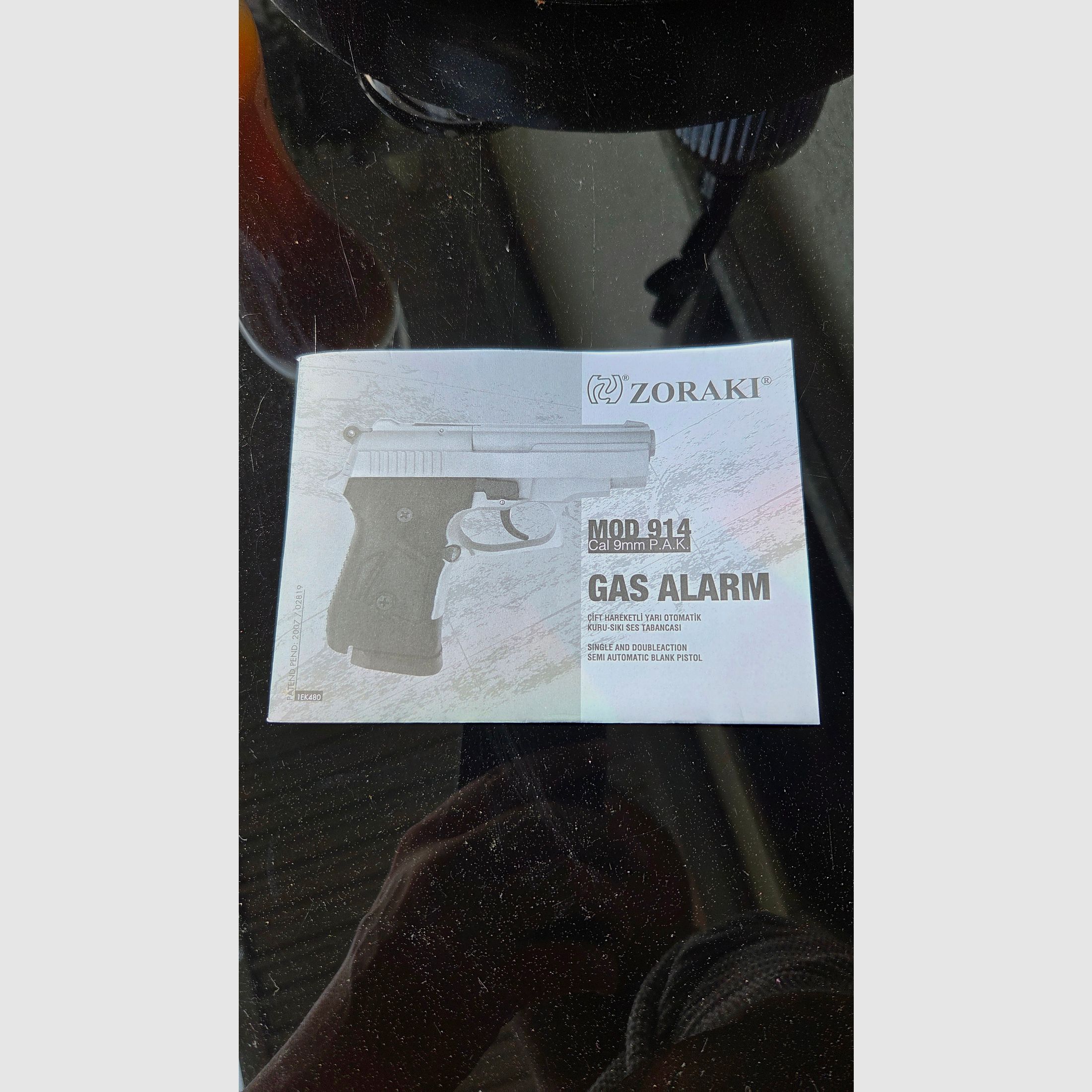 Zoraki 914 Schreckschusspistole 9mm P.A.K. – Compleetset met veel accessoires