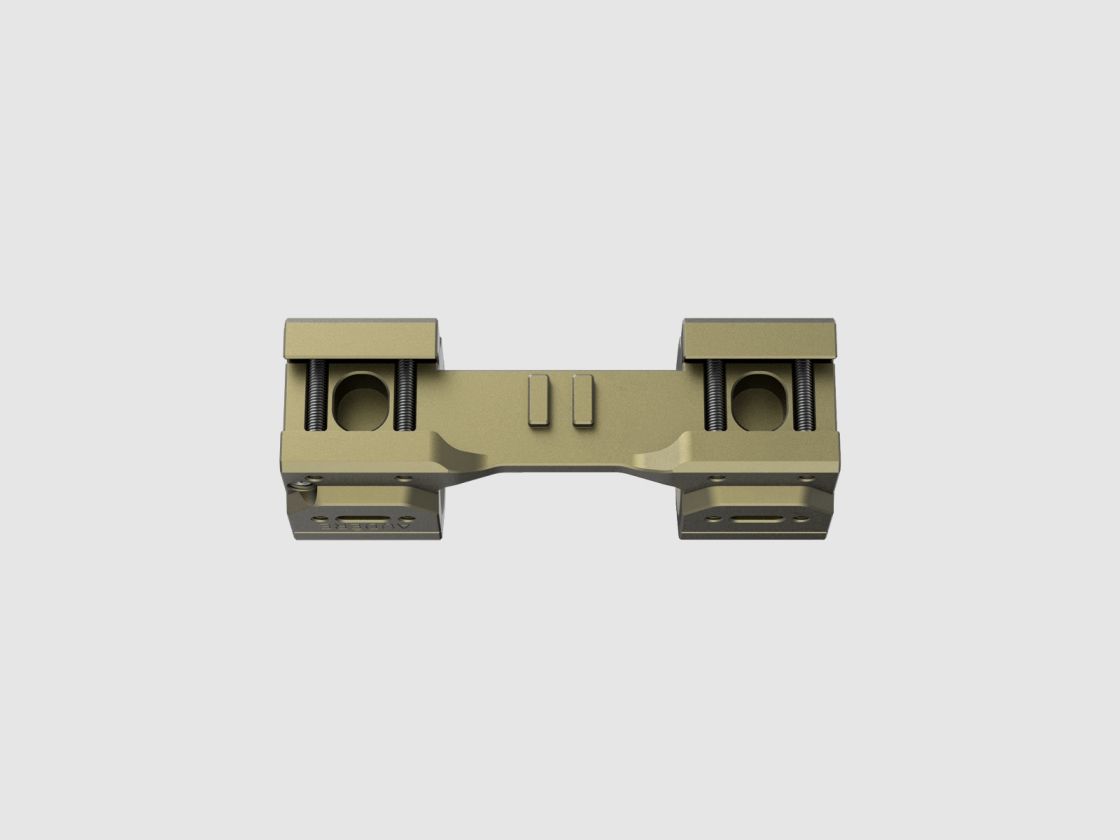 AUDERE Adversus™ Gen3 Scope Mount Ø34 H28 0MOA Heavy Bronze, Bild 3 von 7