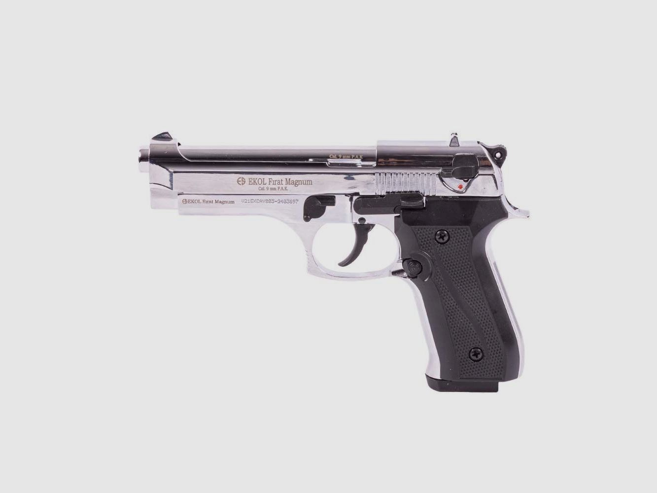 Ekol Firat Magnum Pistola a salve 9mm P.A.K. cromo