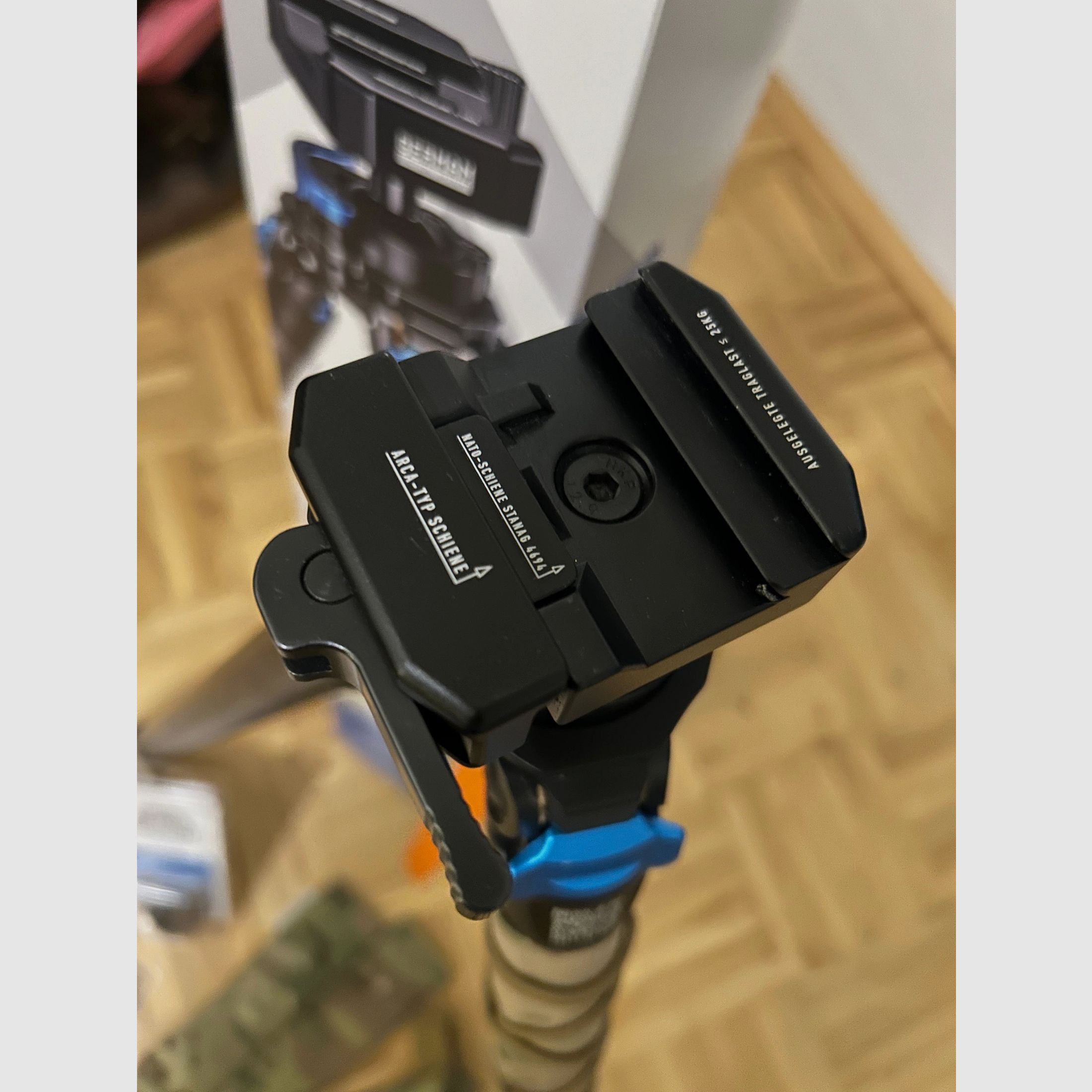 German Tactical Systems – Scout Tripod complete package (like new) + Balistae upgrades