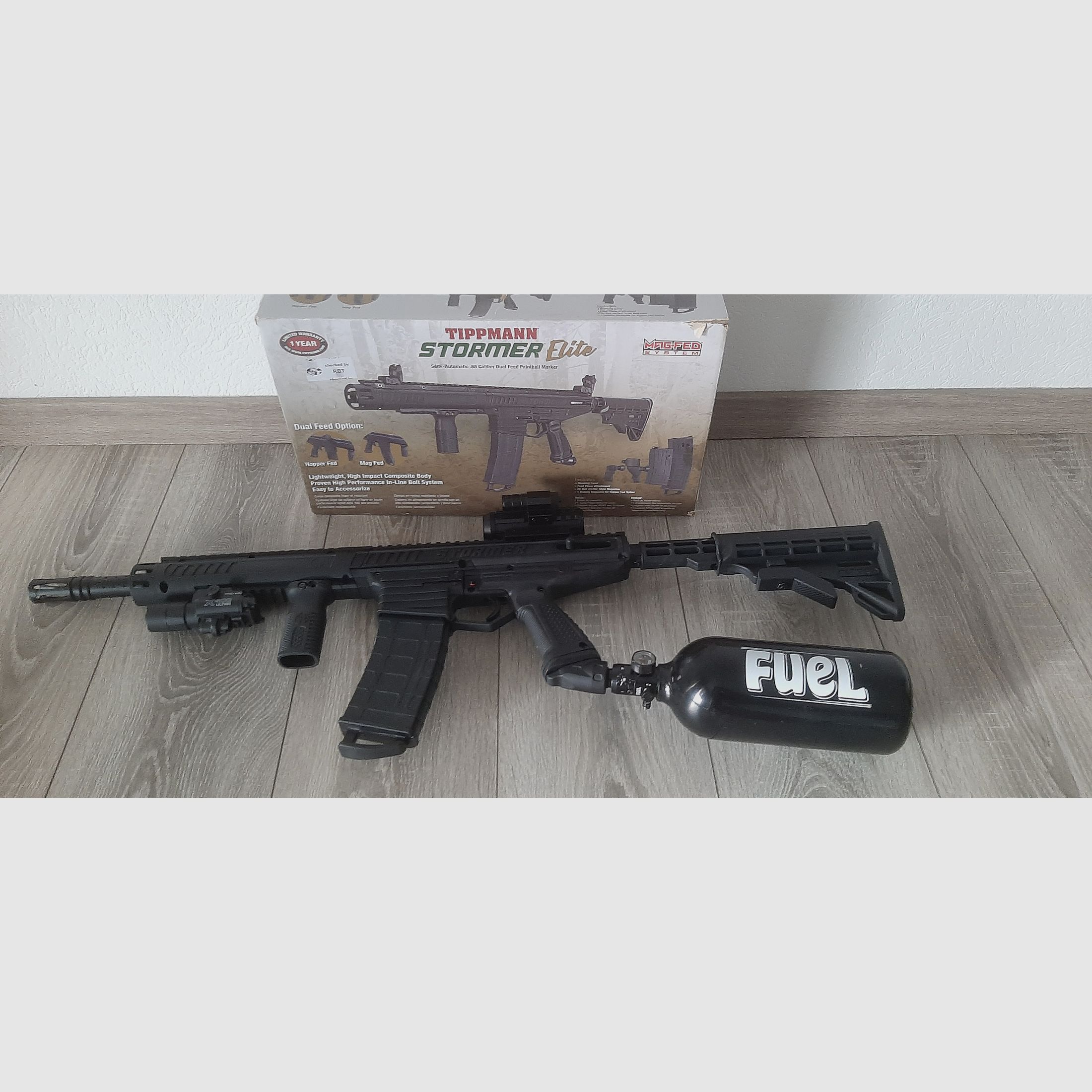 Tippmann Stormer Magfed Elite met garantie en veel accessoires op aanvraag