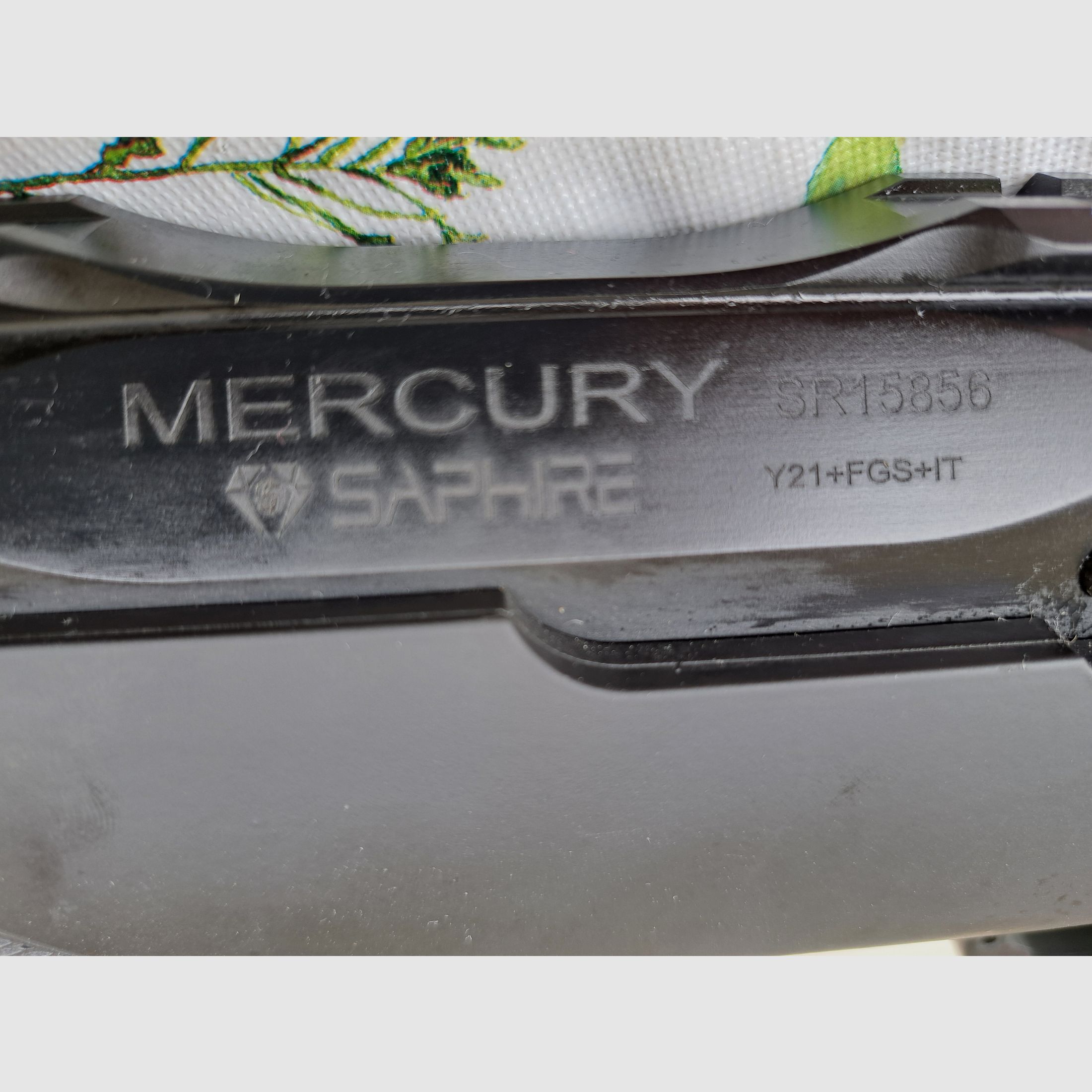 Mercury Saphire mit Schalldämpfer (Frey & Devik)