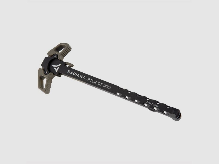 RADIAN WEAPONS 5.56 RADIAN WEAPONS AR-15 RAPTOR-SD AMBIDEXTROUS CHARGING HANDLE OD GREEN, image 1 sur 4
