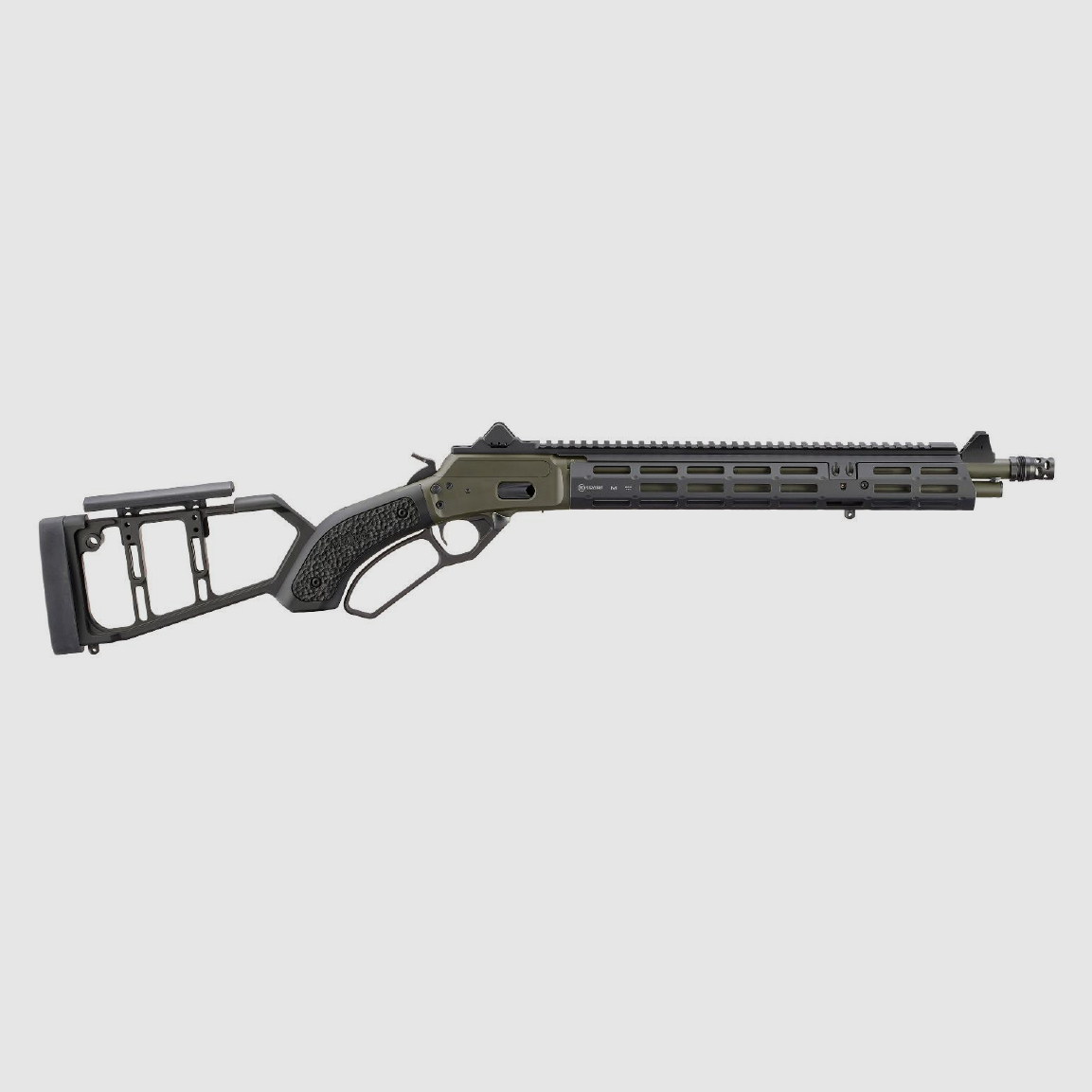 Marlin 1894 Mad Pig Custom .357 Magnum – Canon fileté, OD Green