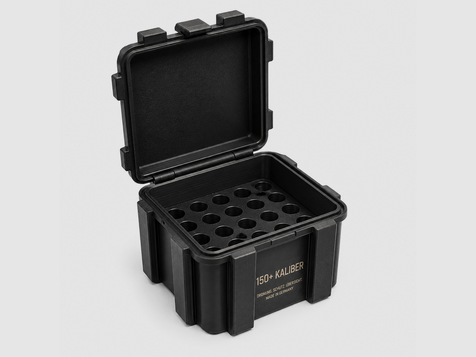 Caja de municiones Filamelt / 6.5x57 / 'Tapa plegable' / caja de cartuchos, caja de municiones