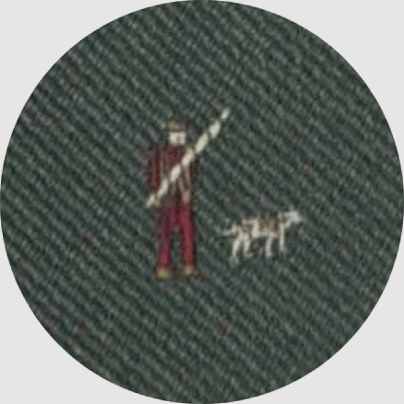 Krawatte Jäger & Hund - mit Streifen