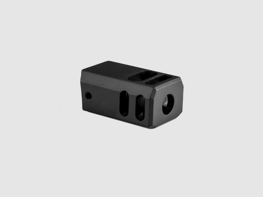 Kleiner Kompensator für Beretta APX Combat (13,5x1 LH) - TONI SYSTEM/Minor compensator for Beretta APX Combat (13,5x1 LH) - TONI SYSTEM *  ITEM CODE APXV6MI-BK