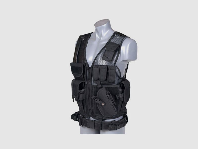 Tactical Vest - BLACK [8FIELDS]