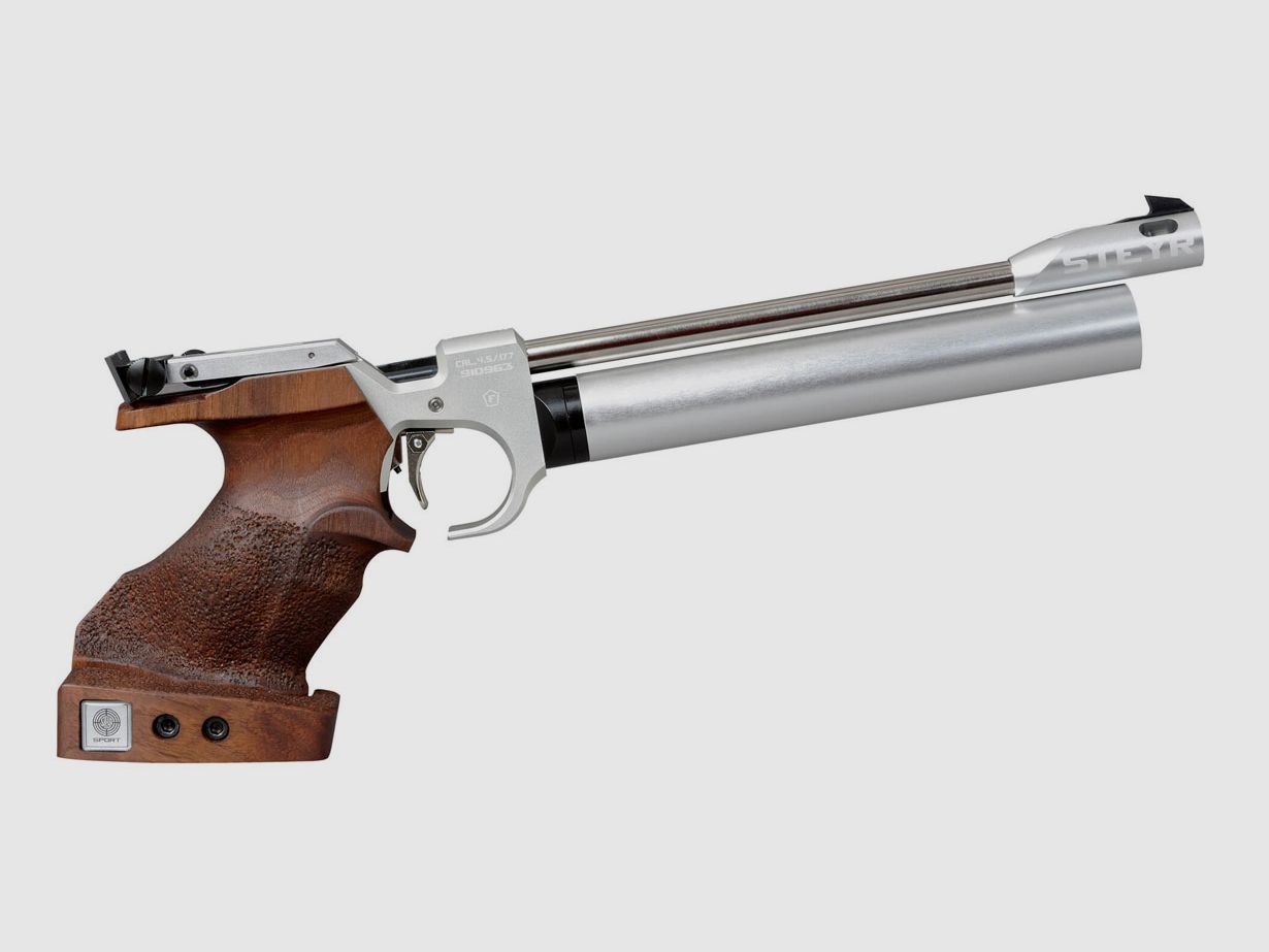 Steyr LP Mod.2 Compact srebrny, prawy uchwyt M