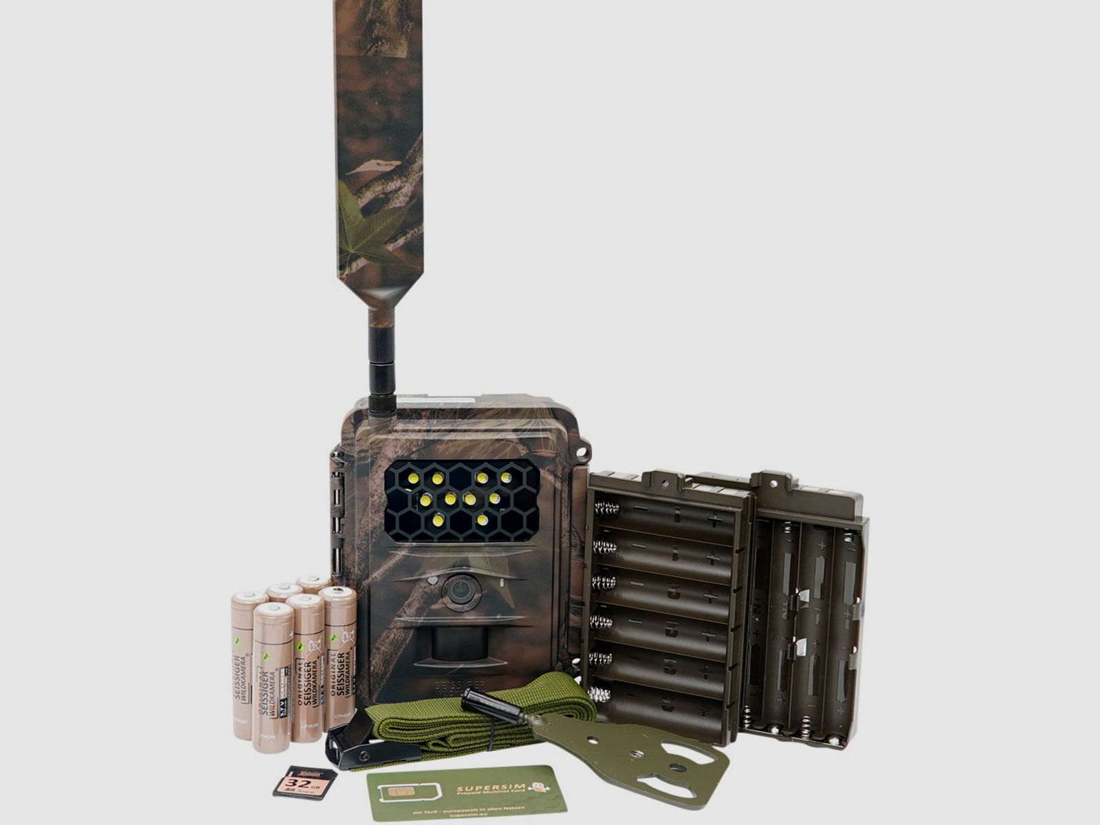 Seissiger Wildkamera Special-Cam LTE Weißblitz Supersim-Edition