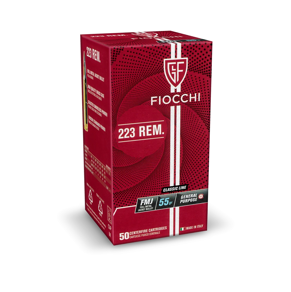 Amunicja .223 REM FIOCCHI FMJ 55GR