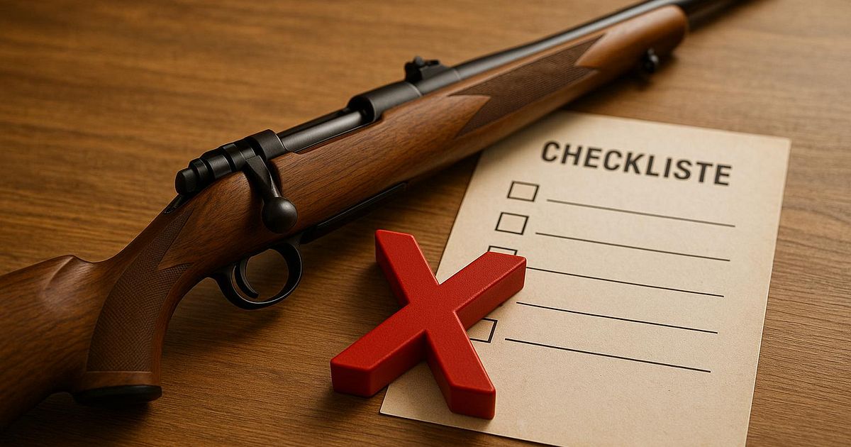 Checklist: Allowed and prohibited hunting weapons - Gunfinder